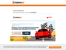 Tablet Screenshot of forum.niesmiertelni.pl